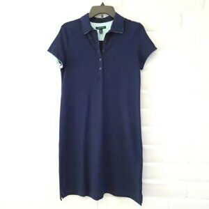 Lands' End Women's T Shirt Dress Short Sleeve Above the Knee Pullover Sz 1X